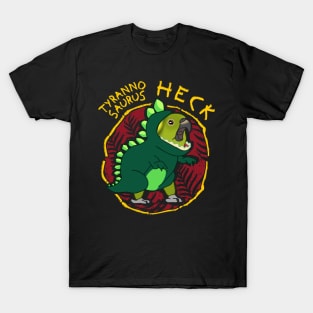 tyrannosaurus HECK yellow naped amazon parrot T-Shirt